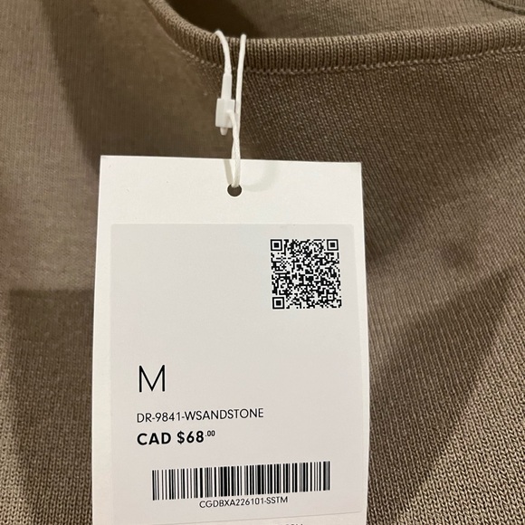 Oak + Fort One Shoulder MIDI Dress with Cutout - Picture 9 of 9